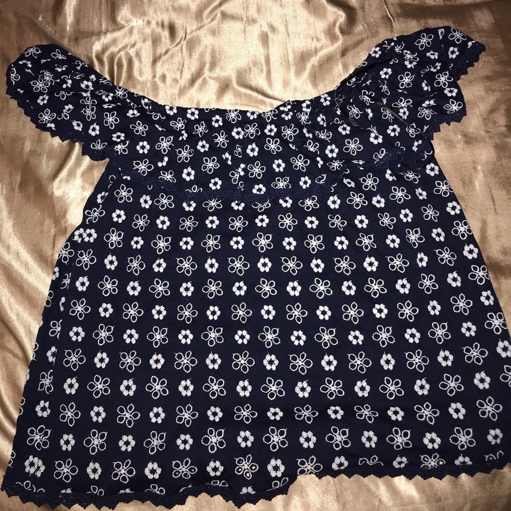 Off the shoulder blouse